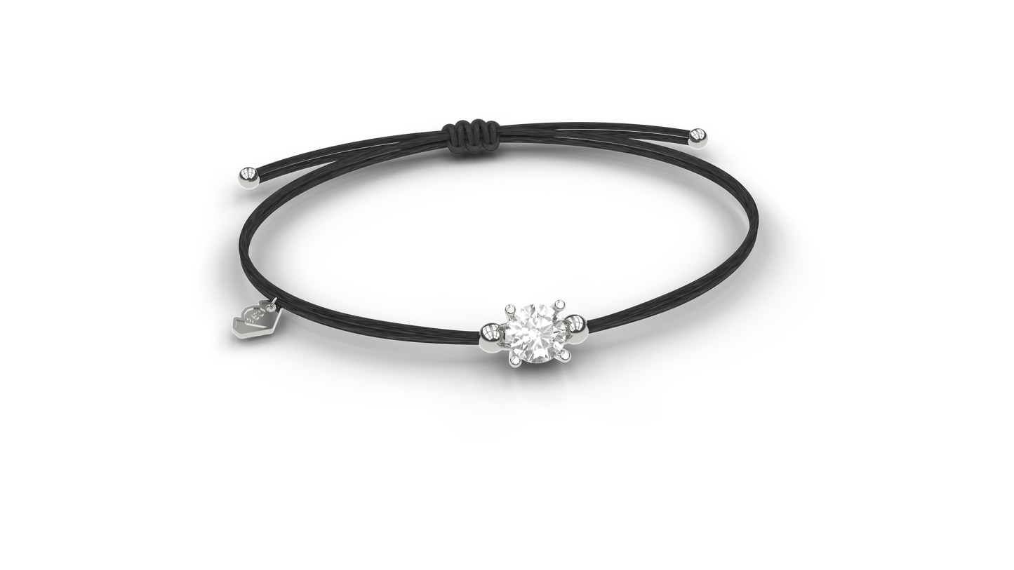 5C PENDANT WHITE GOLD