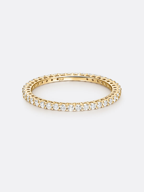 TIMELESS ETERNITY WEDDING BAND - Yellow Gold