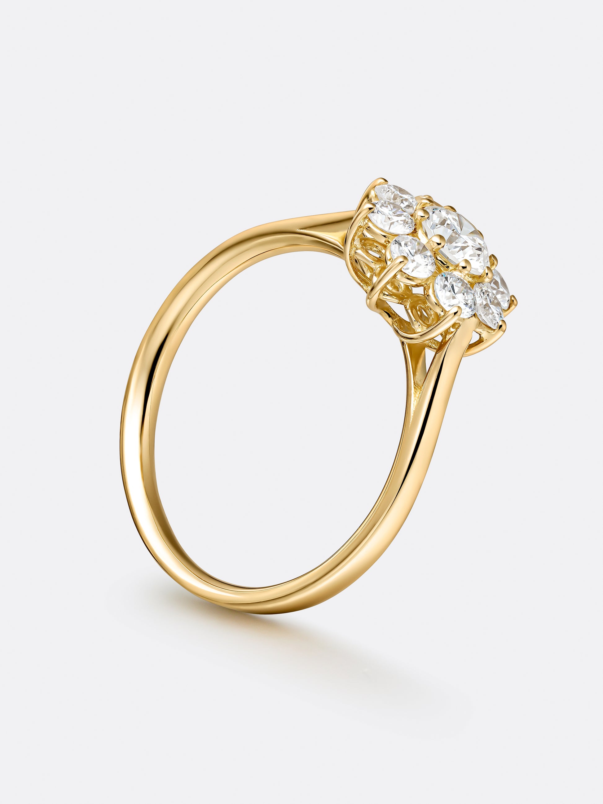ANILLO SILUETA FLOR