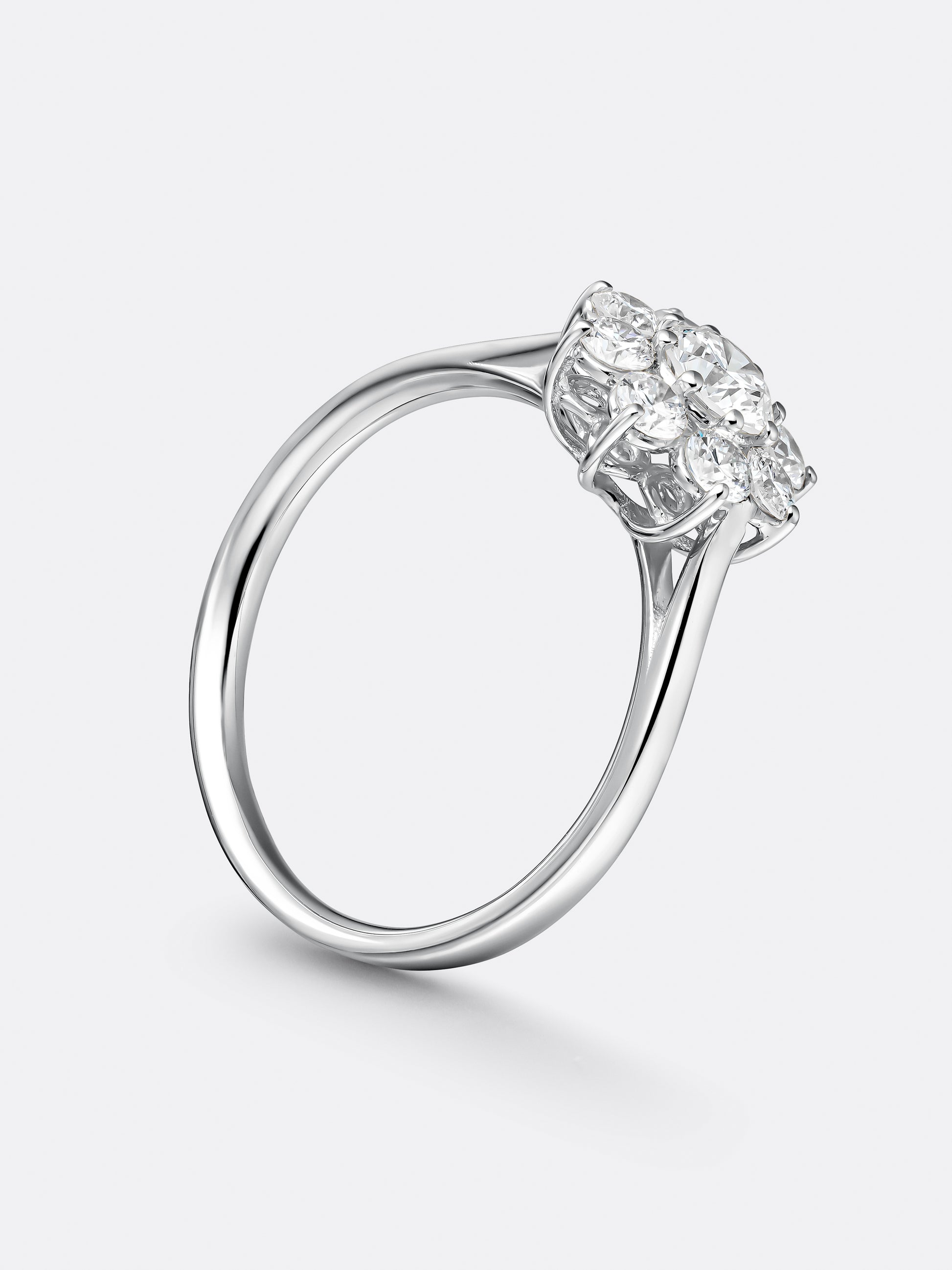 ANILLO SILUETA FLOR