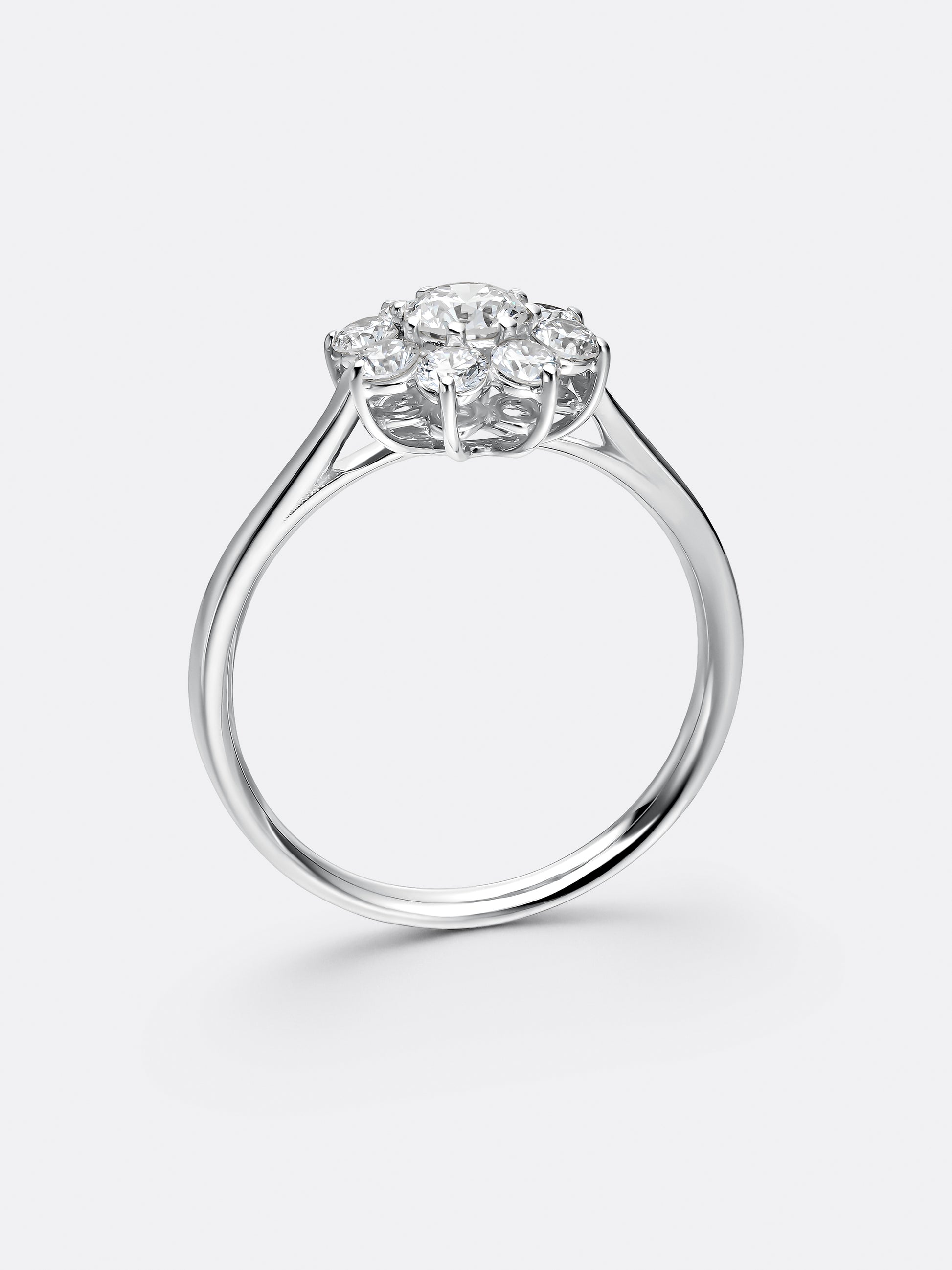 ANILLO SILUETA FLOR