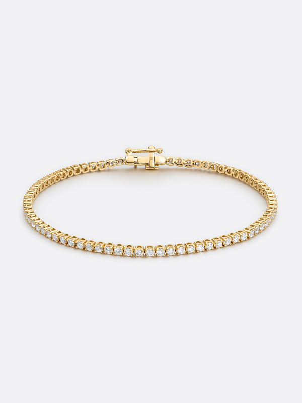 RIVIÈRE TIMELESS BRACELET - Yellow Gold