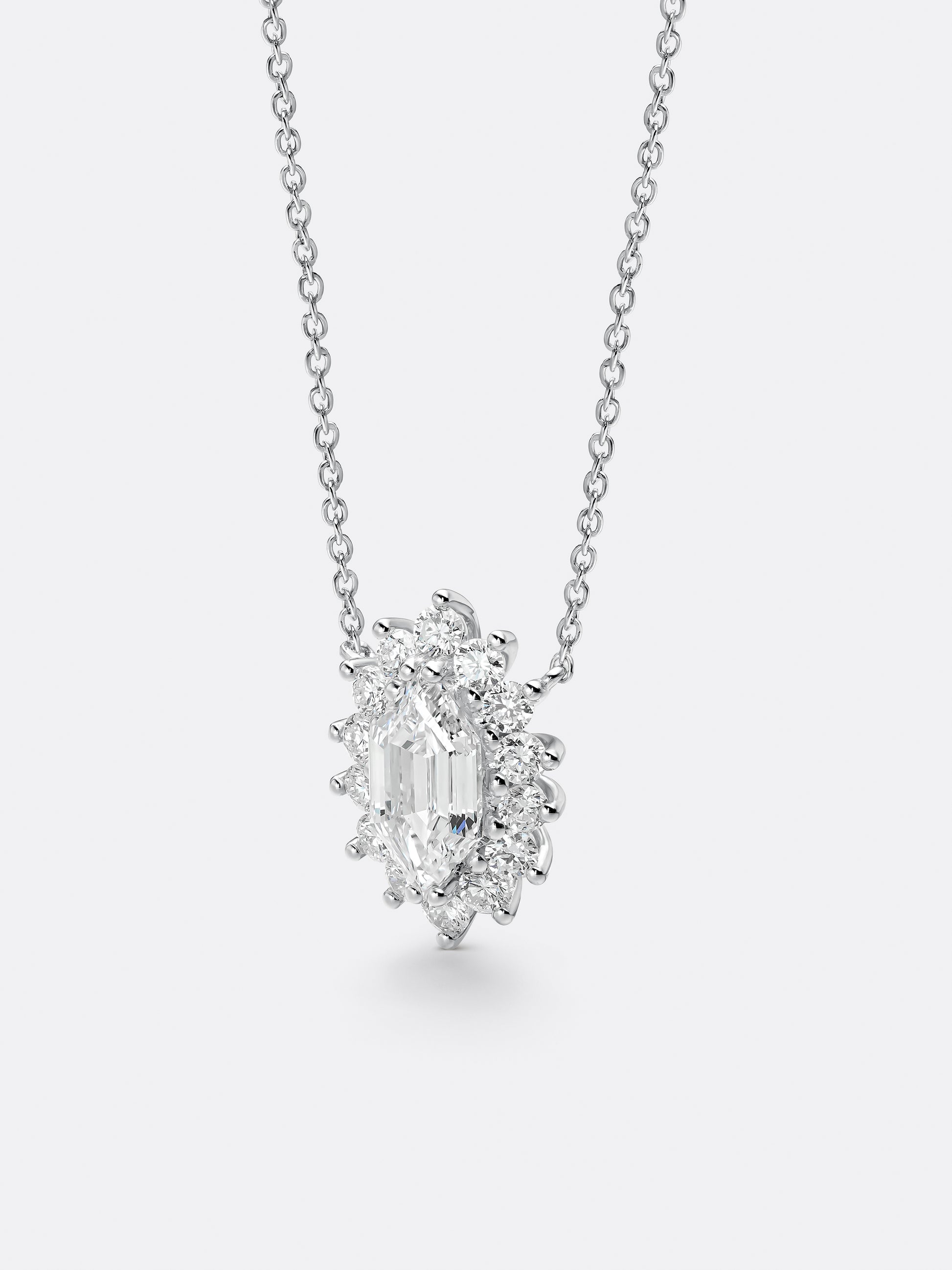 RARE MODIFIED HEXAGONAL NECKLACE