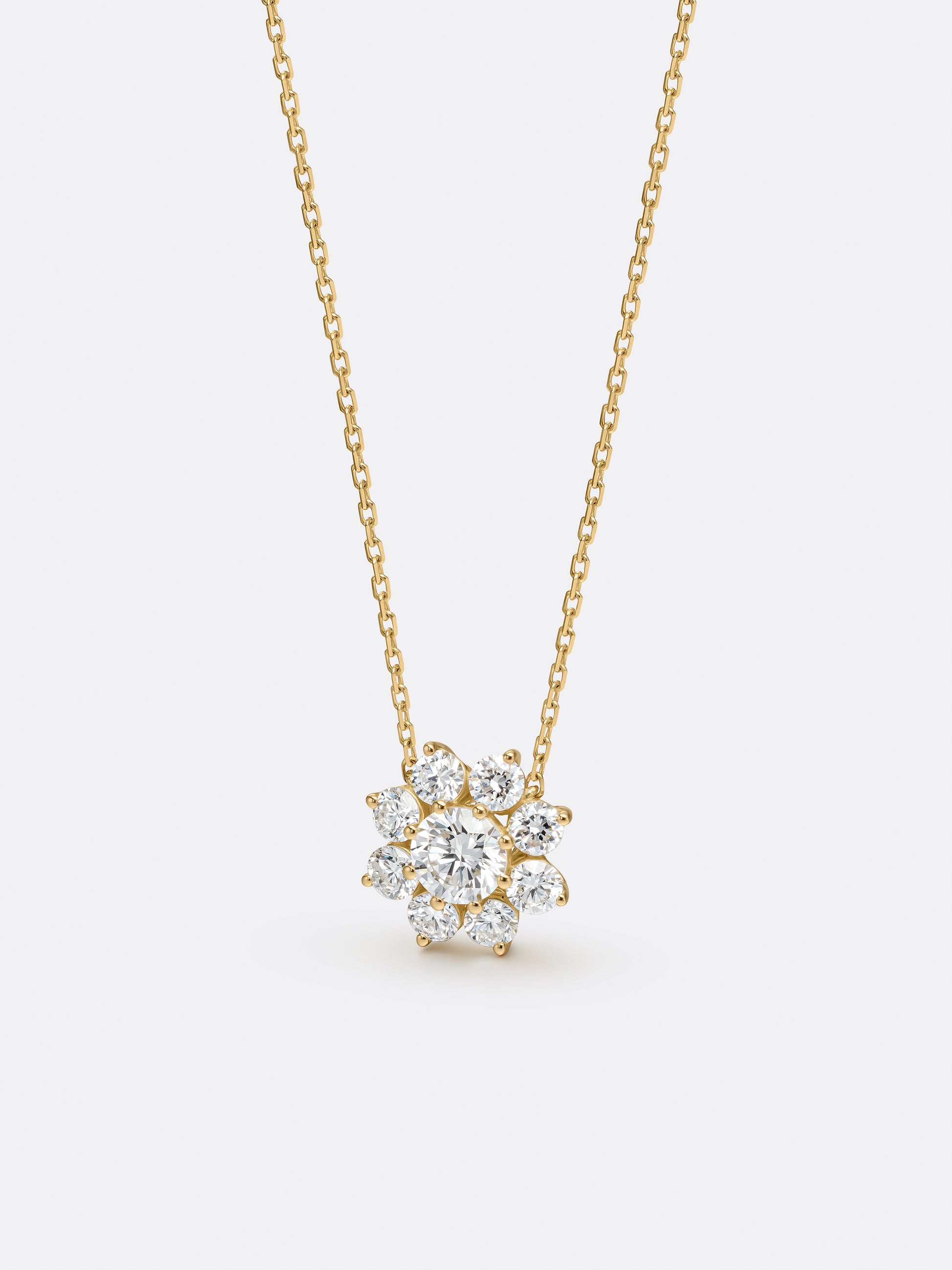 SILHOUETTE FLEUR NECKLACE