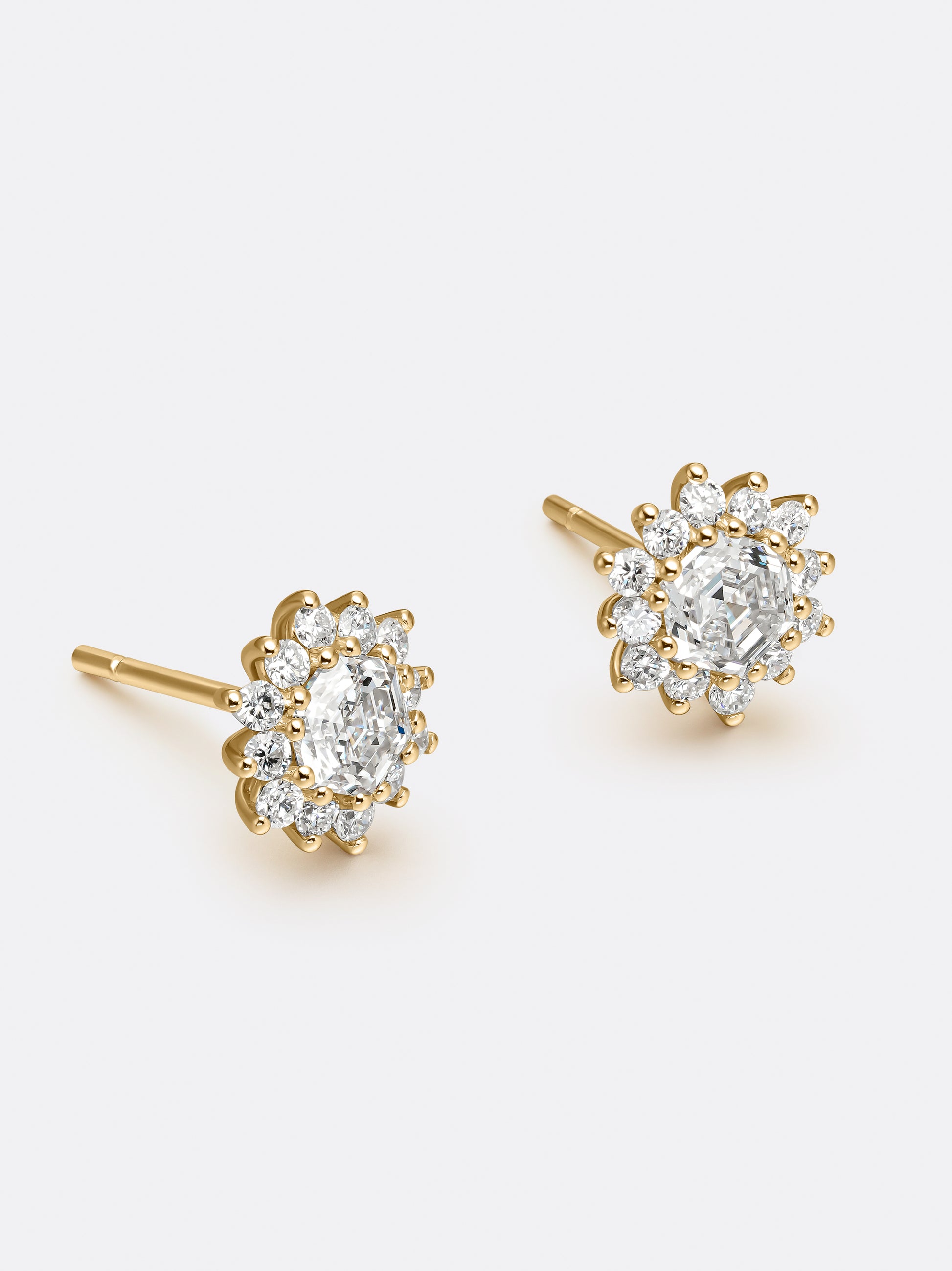 RARE HEXAGON EARRINGS