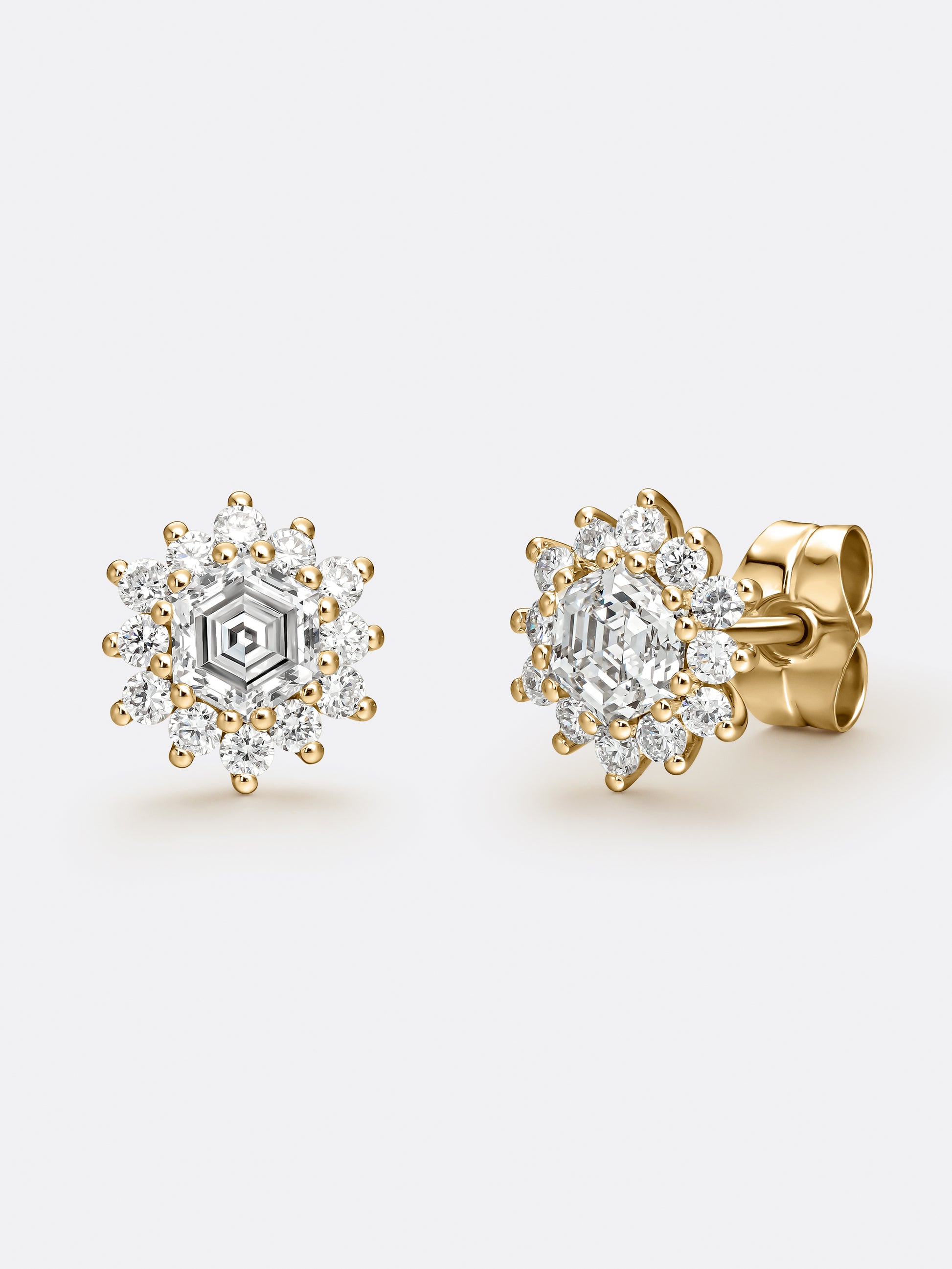 ARETES HEXAGONALES RAROS