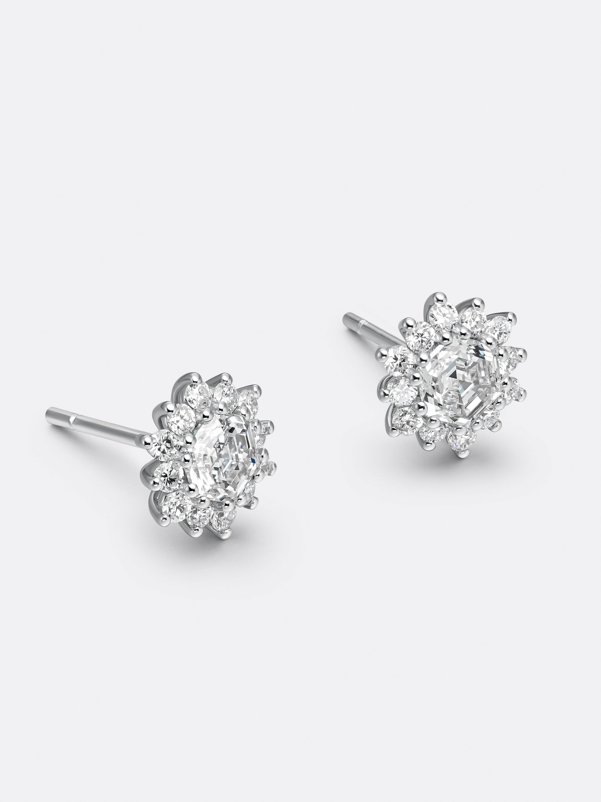RARE HEXAGON EARRINGS