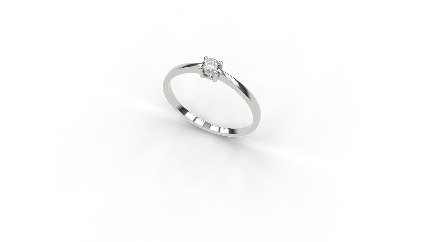 ANILLO LILY ORO BLANCO PREVENTIVA