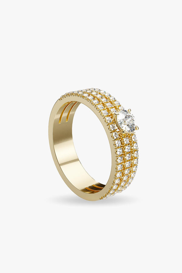 HERITAGE LADY RING - Yellow Gold