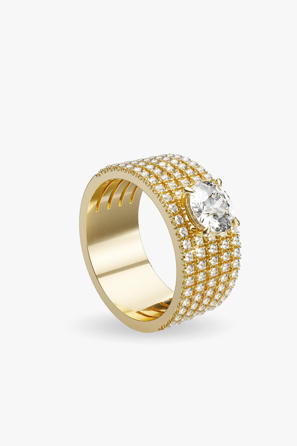 HERITAGE FIRST LADY RING - Yellow Gold