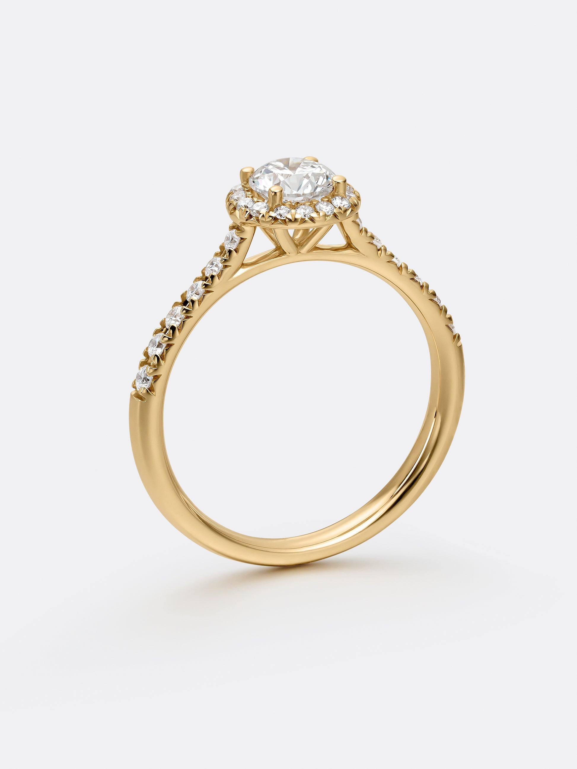 HALO ROUND RING
