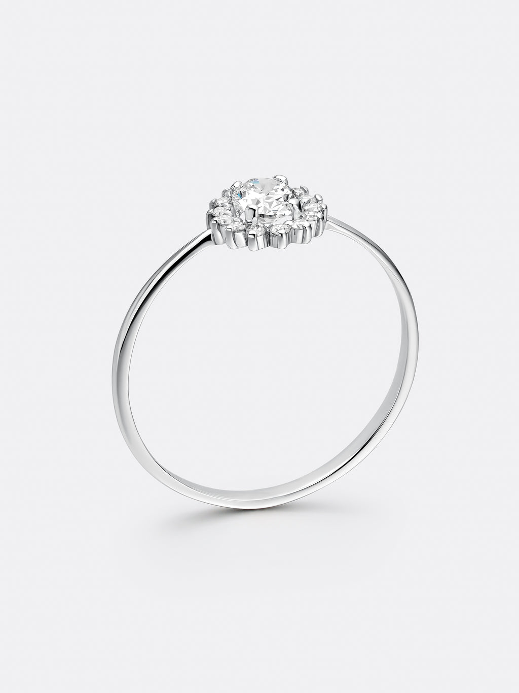 HALO MINI OVAL RING