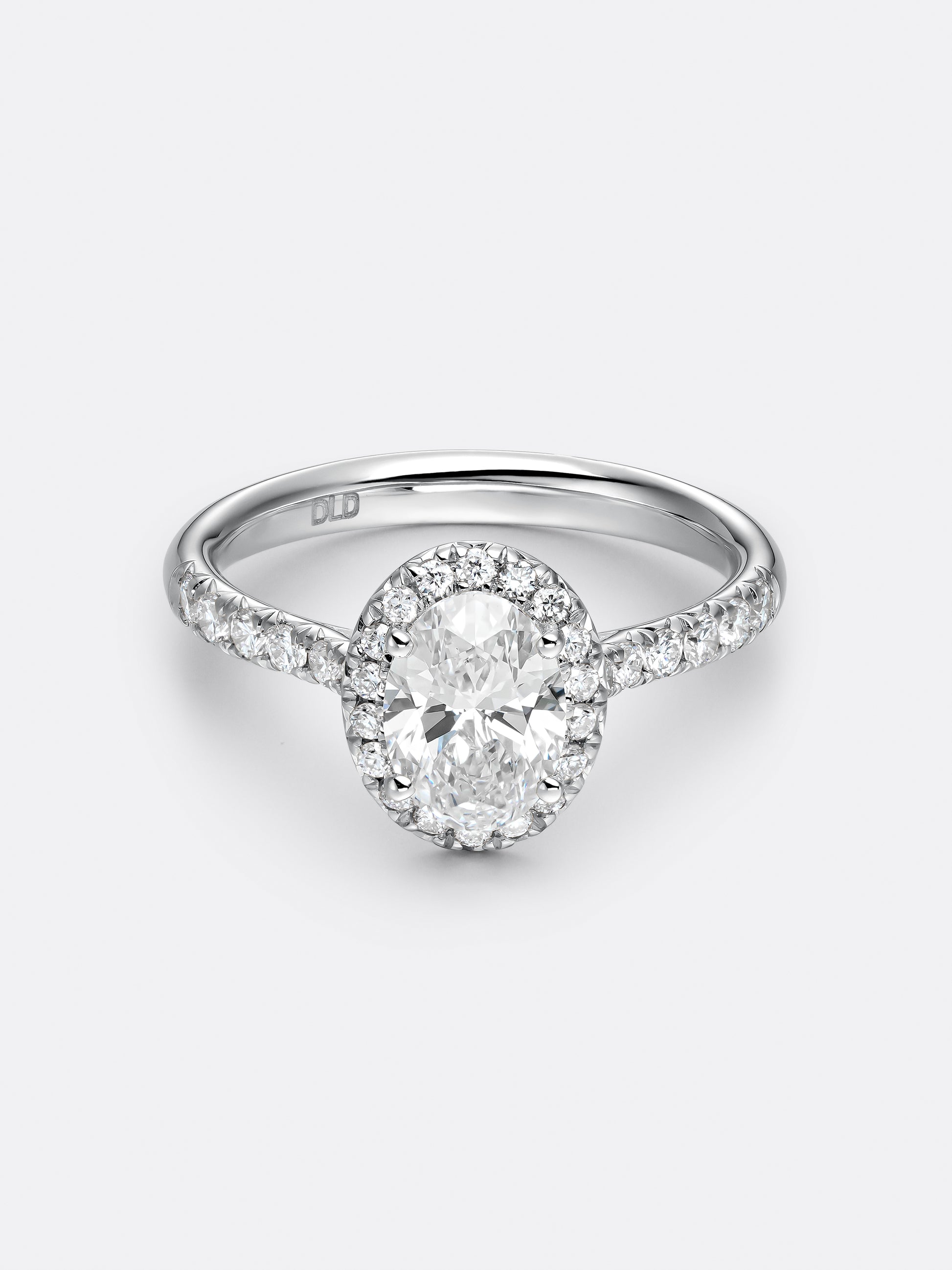 HALO OVAL RING
