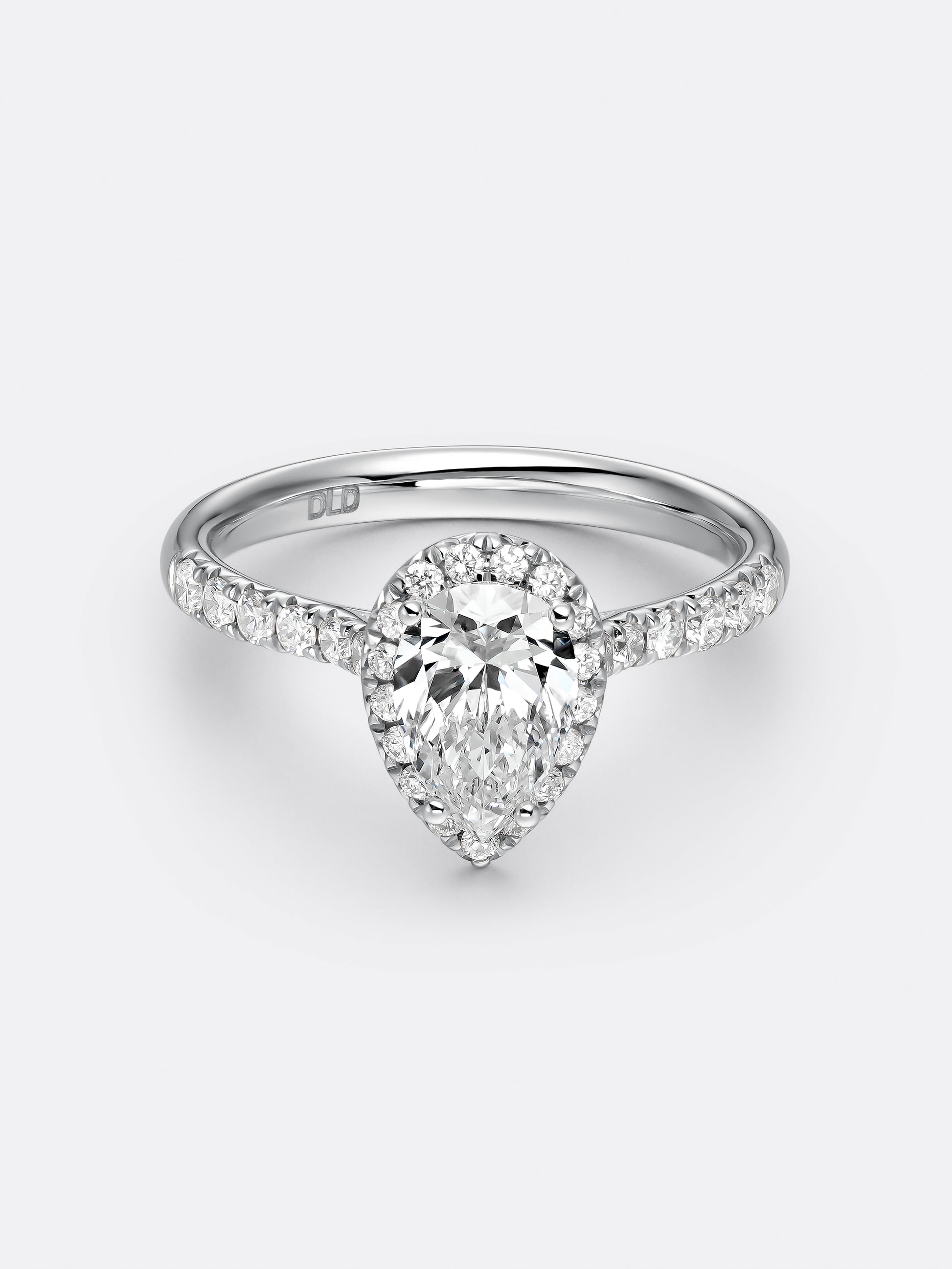 HALO PEAR RING