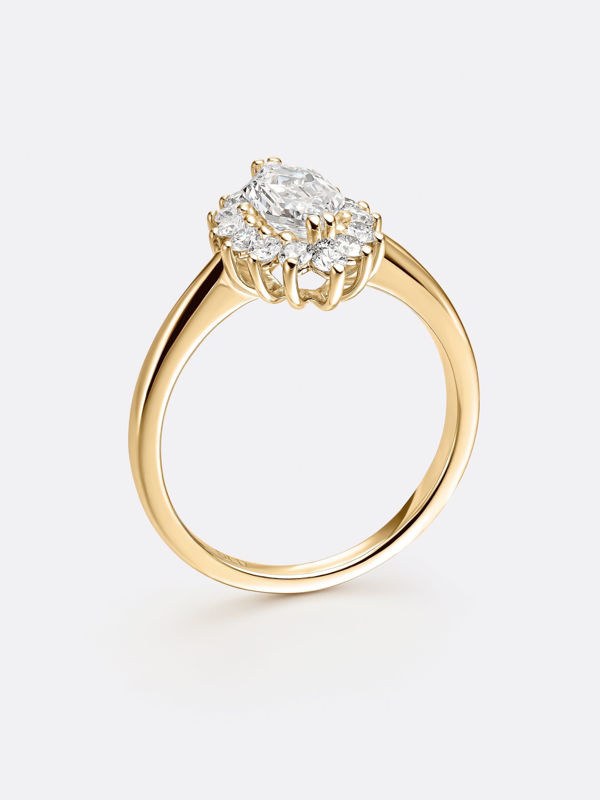 RARE MODIFIED HEXAGONAL RING