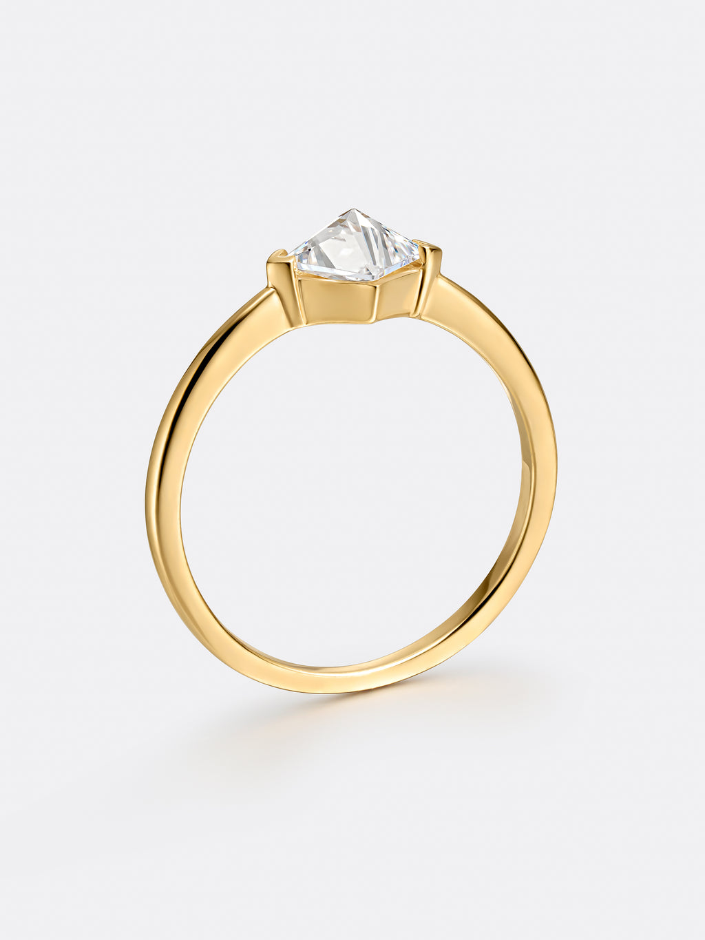 ANILLO SOLITARIO TURN ORO AMARILLO