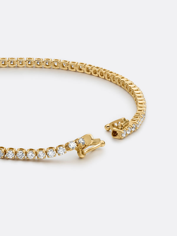 RIVIÈRE TIMELESS BRACELET - Yellow Gold Vista 2