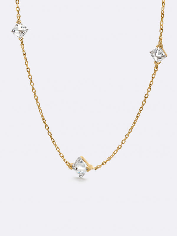 TURN NECKLACE YELLOW GOLD - Vista 2