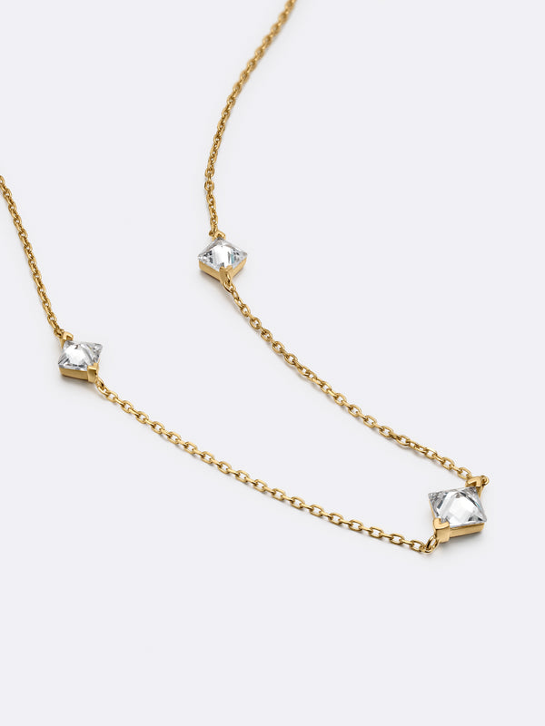 TURN NECKLACE YELLOW GOLD