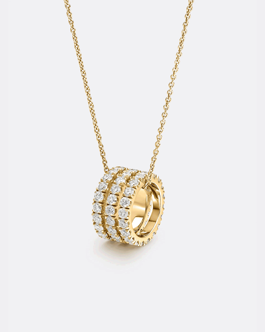 ANILLO HERITAGE DE TRES BANDAS - Oro Amarillo