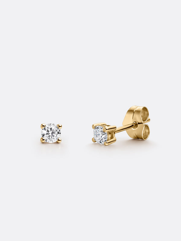 ESSENTIALS EARRINGS - Yellow Gold