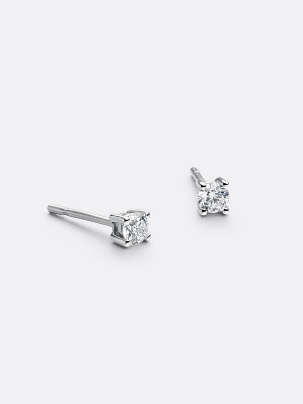ESSENTIALS EARRINGS - White Gold Vista 2