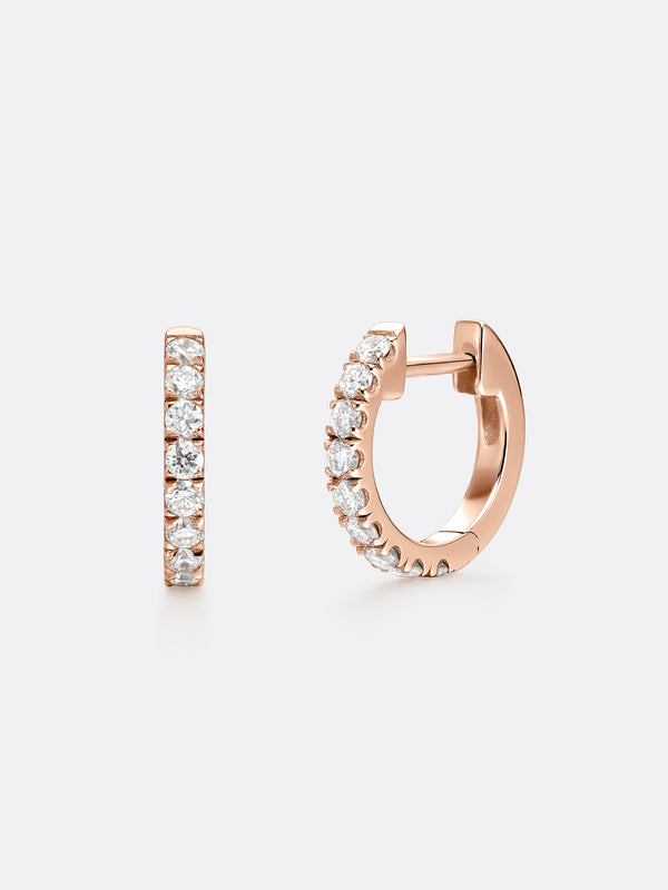 HERITAGE ONE EARRINGS - Rose Gold