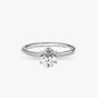ANILLO DESIRÉE ORO BLANCO