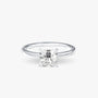 ANILLO LILY ORO BLANCO