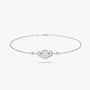 ALMA BRACELET WHITE GOLD