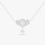 ALMA PENDANT WHITE GOLD