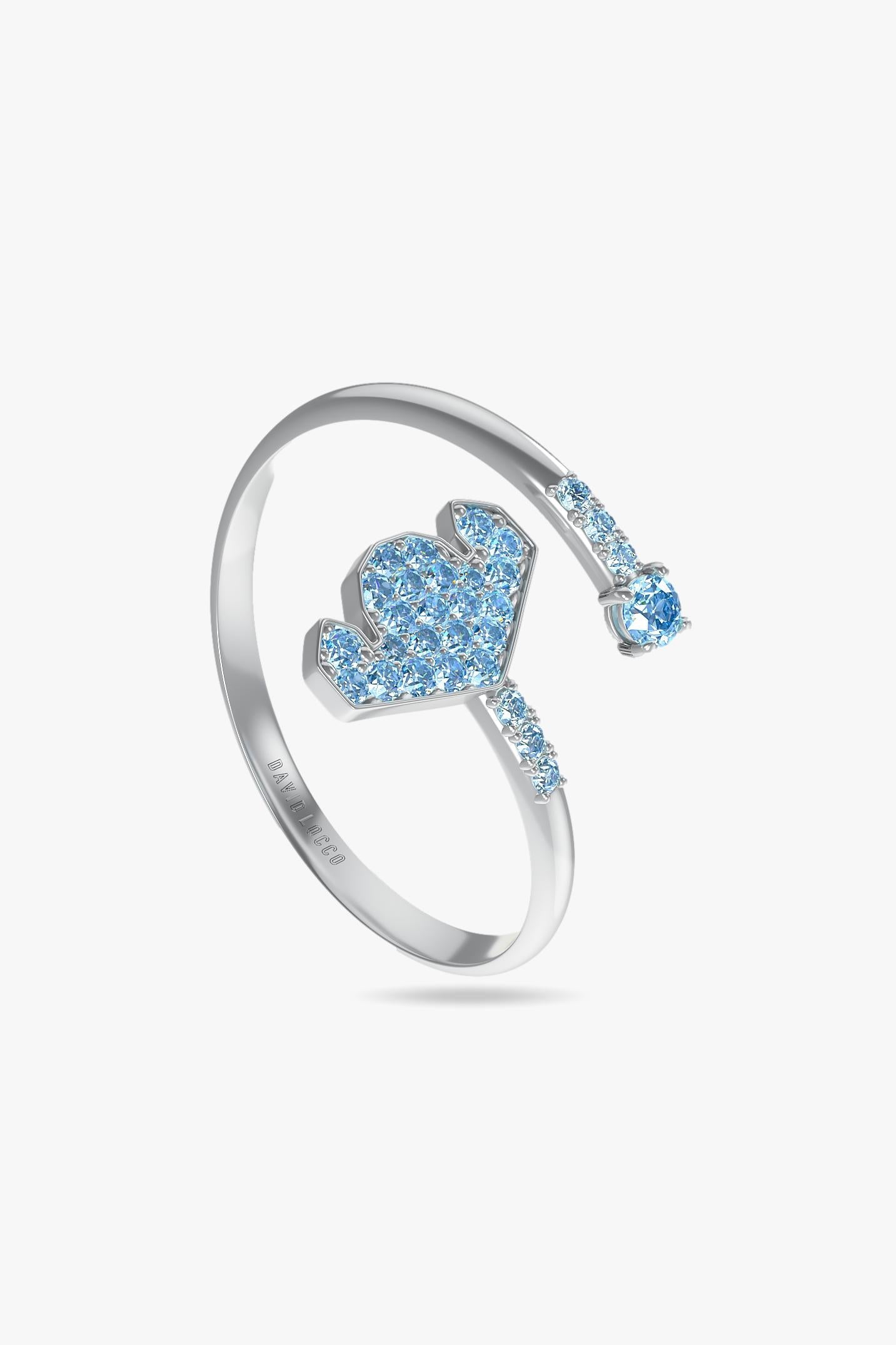 Oro blanco-Azul