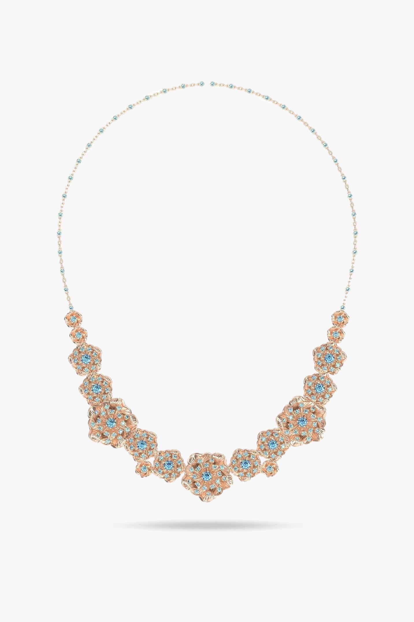 Oro rosa-Azul