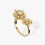 BAOBAB YOU & ME RING YELLOW GOLD PLATED